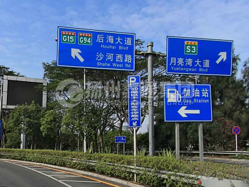 BZG-009，交通標(biāo)志桿，T型交通標(biāo)志桿