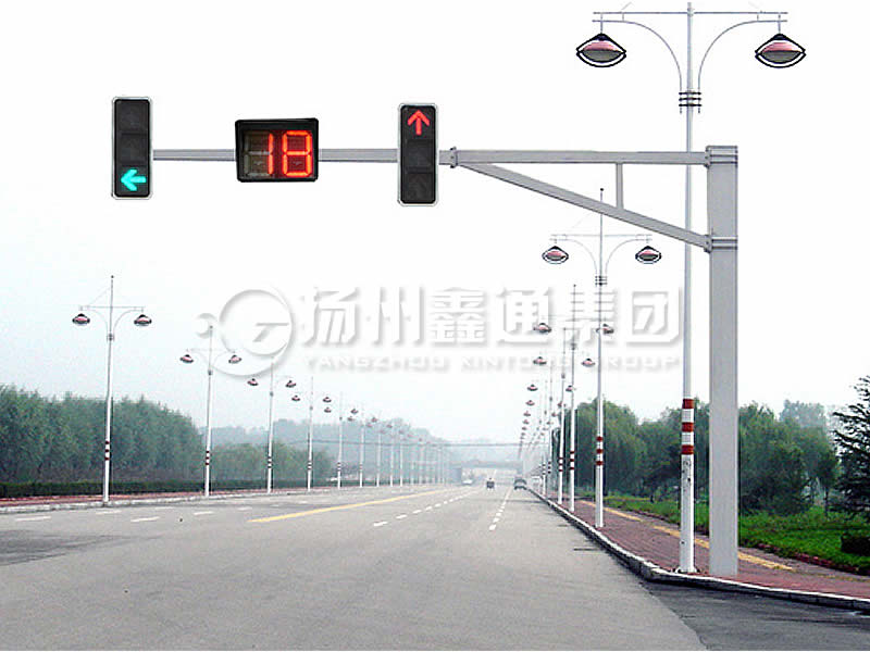 XHDG-052，方桿信號(hào)燈桿，淄博信號(hào)燈桿